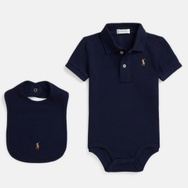 Set tutina corta e bavaglino